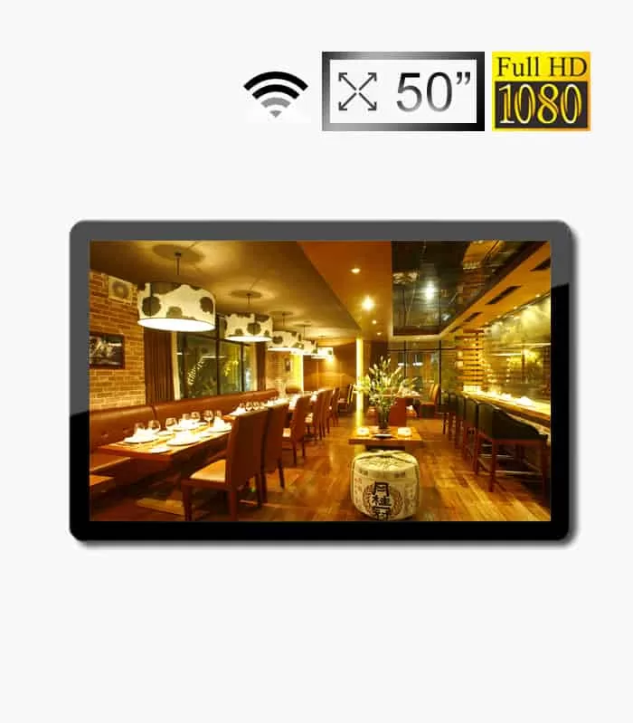 Màn hình quảng cáo LCD treo tường 49 inch wifi