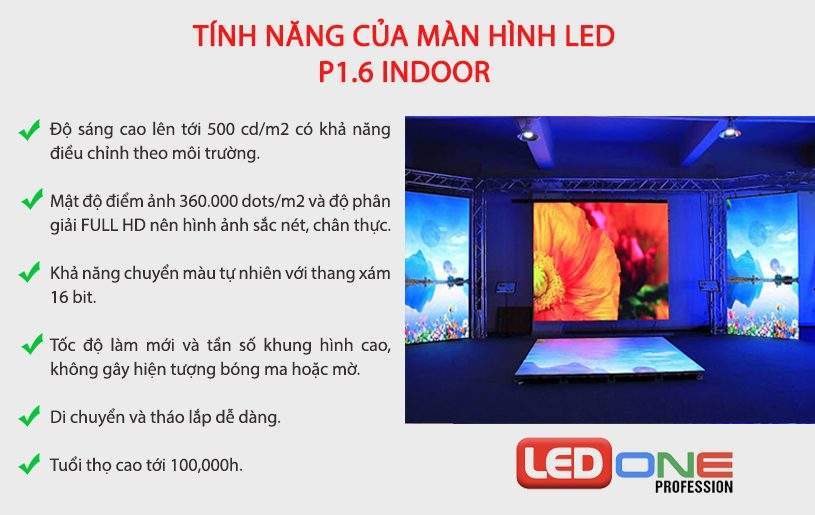 Thi công màn hình Led P1.66 nhà hàng Nhất Hương, Hà Nội  