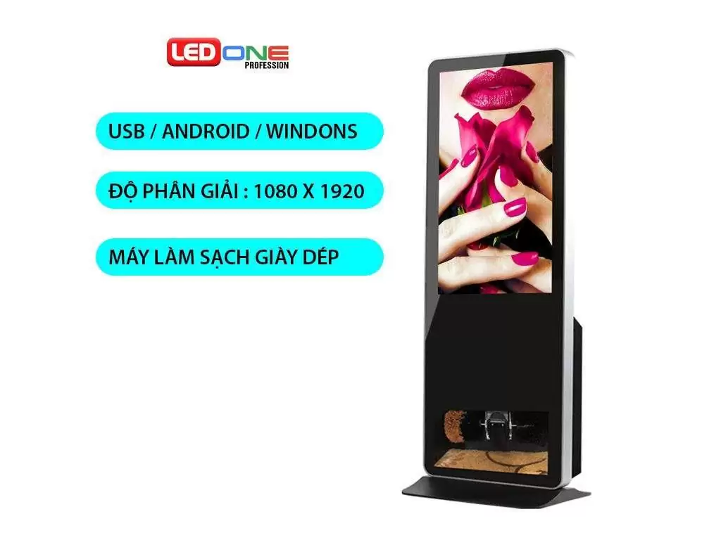 Màn hình quảng cáo LCD SAMSUNG / LG đứng đánh giầy 55 inch