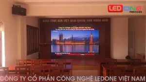 Thi công màn hình Led P2 trong nhà tại Tập đoàn Giáo dục Nam Việt  
