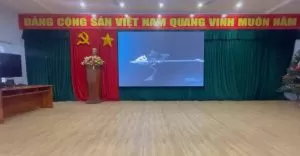 Thi công màn hình Led P2 UBND Phường Lộc Phát, TP Bảo Lộc  