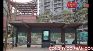 Thi công màn hình quảng cáo ngoài trời 43 inch tại Khu đô thị Ecopark, Hưng Yên  